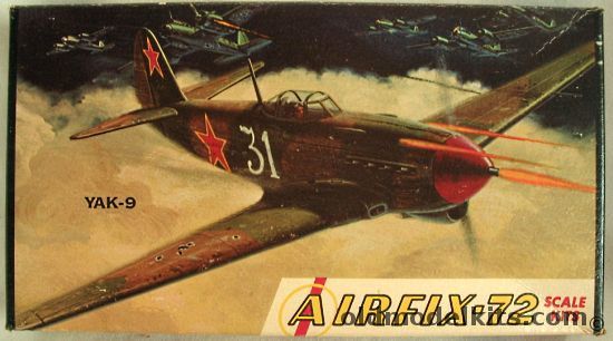 Airfix 1/72 Yak-9D Craftmaster Issue, 4-46 plastic model kit